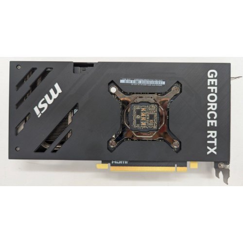 Купить Видеокарта MSI GeForce RTX 4070 VENTUS 2X E OC 12288MB (RTX 4070 VENTUS 2X E 12G OC) (Восстановлено продавцом, 802166) с проверкой совместимости: обзор, характеристики, цена в Киеве, Днепре, Одессе, Харькове, Украине | интернет-магазин TELEMART.UA фото