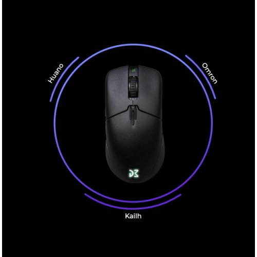 Купити Миша Dream Machines DM7 Switch Duo Black - ціна в Києві, Львові, Вінниці, Хмельницькому, Франківську, Україні | інтернет-магазин TELEMART.UA фото