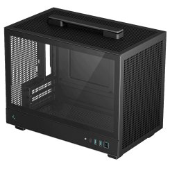 Уцінка корпус Deepcool CH160 Tempered Glass без БЖ (R-CH160-BKNGI0-G-1) Black (Розкрита упаковка, 802188)