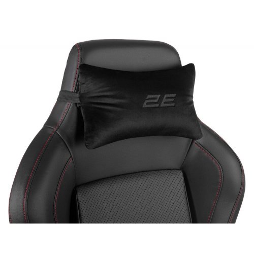 Купить Игровое кресло 2E Basan II (2E-GC-BAS-BKRD) Black/Red - цена в Харькове, Киеве, Днепре, Одессе
в интернет-магазине Telemart фото