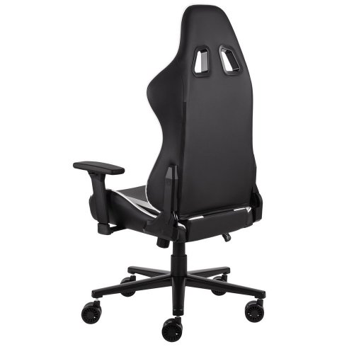 Купить Игровое кресло 2E Bushido II (2E-GC-BUS-WT) Black/White - цена в Харькове, Киеве, Днепре, Одессе
в интернет-магазине Telemart фото