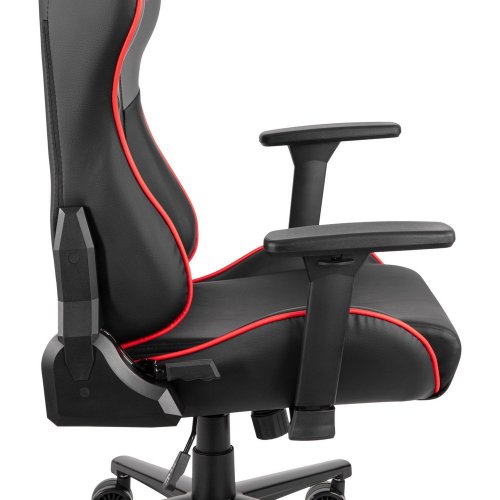 Купить Игровое кресло 2E Bushido II (2E-GC-BUS-BKRD) Black/Red - цена в Харькове, Киеве, Днепре, Одессе
в интернет-магазине Telemart фото
