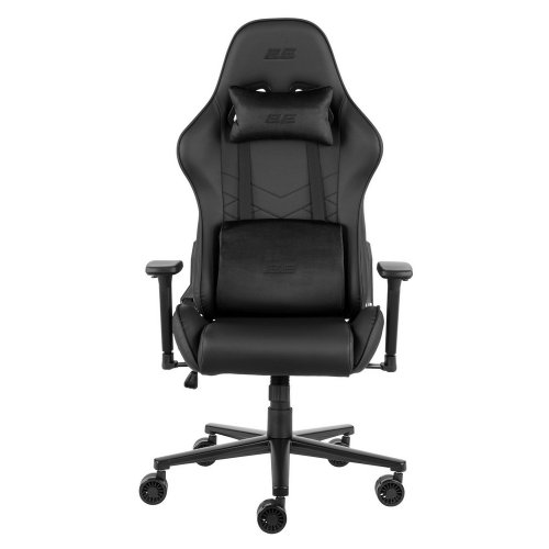 Купить Игровое кресло 2E Bushido II (2E-GC-BUS-BK) Black - цена в Харькове, Киеве, Днепре, Одессе
в интернет-магазине Telemart фото