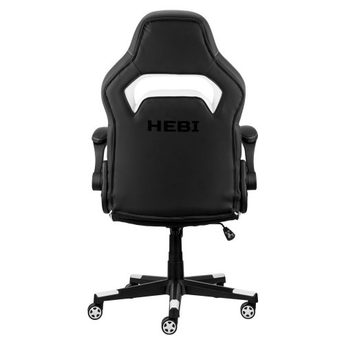Купить Игровое кресло 2E Hebi (2E-GC-HEB-BKWT) Black/White - цена в Харькове, Киеве, Днепре, Одессе
в интернет-магазине Telemart фото