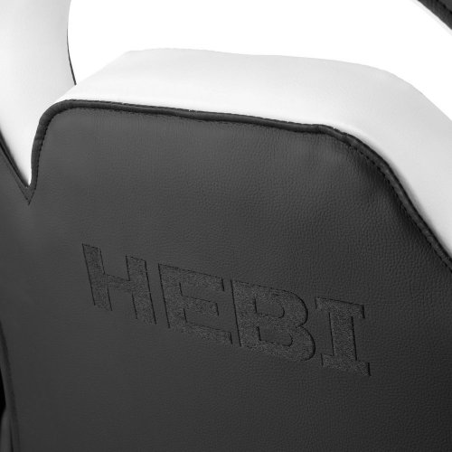 Купить Игровое кресло 2E Hebi (2E-GC-HEB-BKWT) Black/White - цена в Харькове, Киеве, Днепре, Одессе
в интернет-магазине Telemart фото