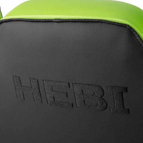 Купить Игровое кресло 2E Hebi (2E-GC-HEB-BK) Black/Green - цена в Харькове, Киеве, Днепре, Одессе
в интернет-магазине Telemart фото