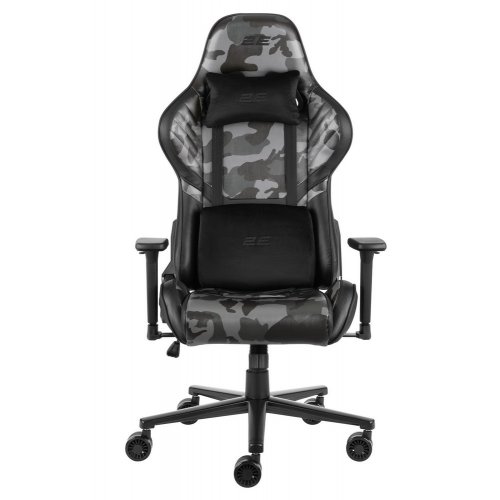 Купить Игровое кресло 2E Hibagon II (2E-GC-HIB-BK) Black/Camo - цена в Харькове, Киеве, Днепре, Одессе
в интернет-магазине Telemart фото