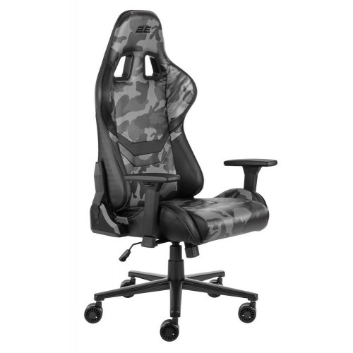 Купить Игровое кресло 2E Hibagon II (2E-GC-HIB-BK) Black/Camo - цена в Харькове, Киеве, Днепре, Одессе
в интернет-магазине Telemart фото
