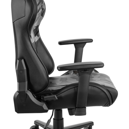 Купить Игровое кресло 2E Hibagon II (2E-GC-HIB-BK) Black/Camo - цена в Харькове, Киеве, Днепре, Одессе
в интернет-магазине Telemart фото