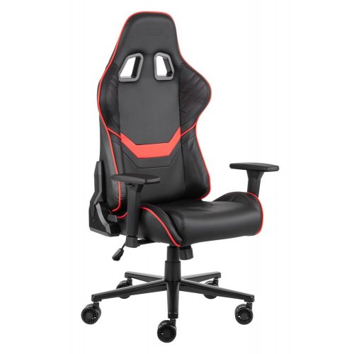 Купить Игровое кресло 2E Hibagon II (2E-GC-HIB-BKRD) Black/Red - цена в Харькове, Киеве, Днепре, Одессе
в интернет-магазине Telemart фото