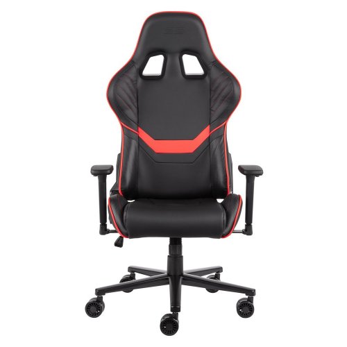 Купить Игровое кресло 2E Hibagon II (2E-GC-HIB-BKRD) Black/Red - цена в Харькове, Киеве, Днепре, Одессе
в интернет-магазине Telemart фото