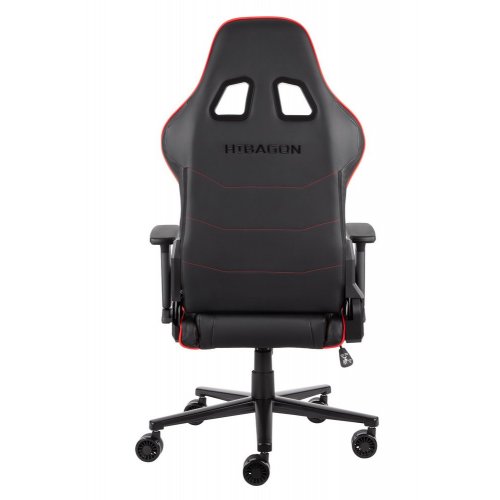 Купить Игровое кресло 2E Hibagon II (2E-GC-HIB-BKRD) Black/Red - цена в Харькове, Киеве, Днепре, Одессе
в интернет-магазине Telemart фото