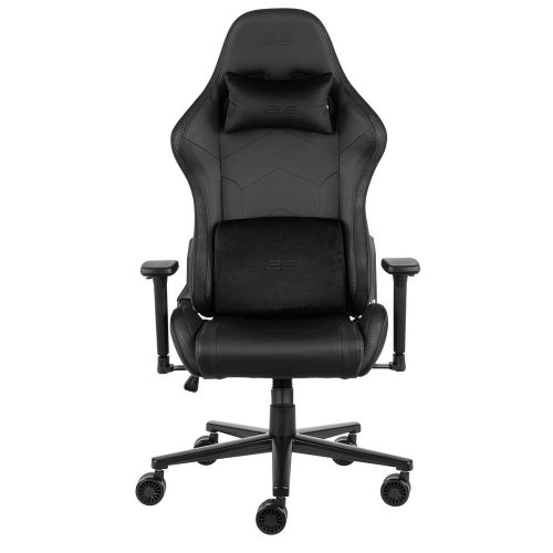 Купить Игровое кресло 2E Ogama II RGB (2E-GC-OGA-BKRGB) Black - цена в Харькове, Киеве, Днепре, Одессе
в интернет-магазине Telemart фото