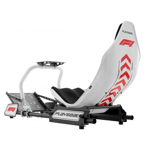 Купить Кокпит с креплением для руля и педалей Playseat Formula Instinct - F1 Edition (FO.00334) Black/White - цена в Харькове, Киеве, Днепре, Одессе
в интернет-магазине Telemart фото