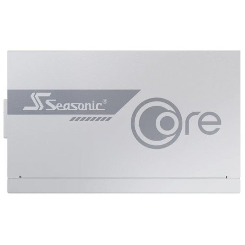 Купить Блок питания Seasonic Core GX 650W ATX 3.1 (CORE GX-650-ATX31-WHITE) White с проверкой совместимости: обзор, характеристики, цена в Киеве, Днепре, Одессе, Харькове, Украине | интернет-магазин TELEMART.UA фото