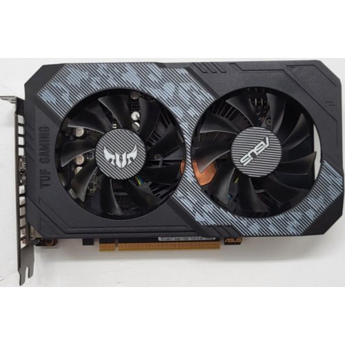 Купить Видеокарта Asus TUF GeForce GTX 1660 Ti OC 6144MB (TUF-GTX1660TI-O6G-GAMING) (Восстановлено продавцом, 802220) с проверкой совместимости: обзор, характеристики, цена в Киеве, Днепре, Одессе, Харькове, Украине | интернет-магазин TELEMART.UA фото