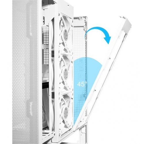 Купить Корпус Lian Li SUP01 Tempered Glass без БП (G99.SUP01W.00) White (Состояние нового, 802253) с проверкой совместимости: обзор, характеристики, цена в Киеве, Днепре, Одессе, Харькове, Украине | интернет-магазин TELEMART.UA фото