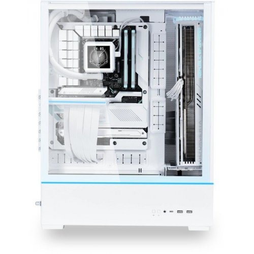 Купить Корпус Lian Li SUP01 Tempered Glass без БП (G99.SUP01W.00) White (Состояние нового, 802253) с проверкой совместимости: обзор, характеристики, цена в Киеве, Днепре, Одессе, Харькове, Украине | интернет-магазин TELEMART.UA фото