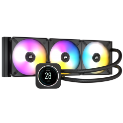 Готова сво Corsair iCUE H150i ELITE (CW-9060062-WW) (Відновлено продавцем, 802271)
