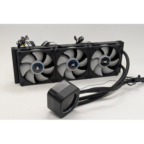 Готова сво Corsair iCUE H150i ELITE (CW-9060062-WW) (Відновлено продавцем, 802271) купити в Україні: Київ, Львів, Хмельницький, Тернопіль | Перевірка сумісності, низька ціна, відгуки, характеристики від TELEMART фото