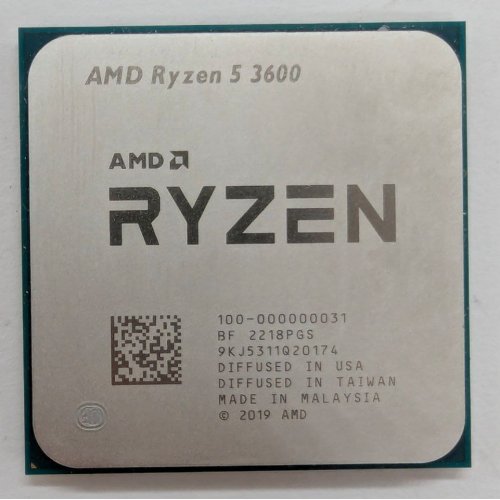 Процесор AMD Ryzen 5 3600 3.6(4.2)GHz 32MB sAM4 Tray (100-000000031) (Відновлено продавцем, 802493) купити з перевіркою сумісності: огляд, характеристики, ціна у Києві, Львові, Вінниці, Хмельницькому, Івано-Франківську, Україні | інтернет-магазин TELEMART.UA фото