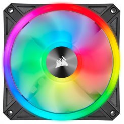 Кулер для корпуса Corsair iCUE QL120 RGB PWM (CO-9050097-WW) Black (Відновлено продавцем, 802545)