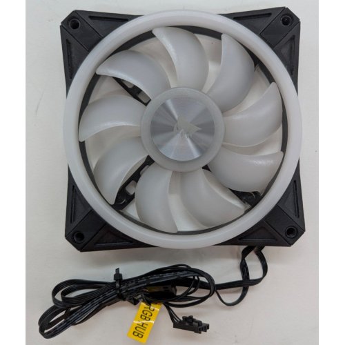 Кулер для корпуса Corsair iCUE QL120 RGB PWM (CO-9050097-WW) Black (Відновлено продавцем, 802545) купити з перевіркою сумісності: огляд, характеристики, ціна у Києві, Львові, Вінниці, Хмельницькому, Івано-Франківську, Україні | інтернет-магазин TELEMART.UA фото