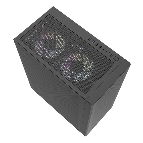 Корпус DarkFlash DLC29 Mesh без БЖ Black (Відновлено продавцем, 802568) купити з перевіркою сумісності: огляд, характеристики, ціна у Києві, Львові, Вінниці, Хмельницькому, Івано-Франківську, Україні | інтернет-магазин TELEMART.UA фото