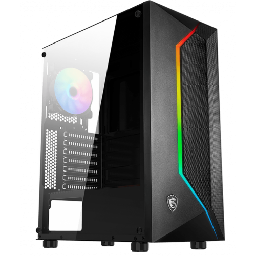 Корпус MSI MAG VAMPIRIC 100R без БП Black (Відновлено продавцем, 802574) купити з перевіркою сумісності: огляд, характеристики, ціна у Києві, Львові, Вінниці, Хмельницькому, Івано-Франківську, Україні | інтернет-магазин TELEMART.UA фото
