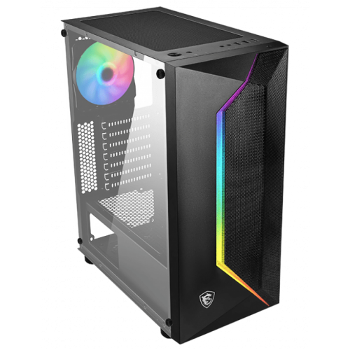 Корпус MSI MAG VAMPIRIC 100R без БП Black (Відновлено продавцем, 802574) купити з перевіркою сумісності: огляд, характеристики, ціна у Києві, Львові, Вінниці, Хмельницькому, Івано-Франківську, Україні | інтернет-магазин TELEMART.UA фото