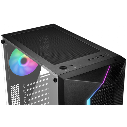 Корпус MSI MAG VAMPIRIC 100R без БП Black (Відновлено продавцем, 802574) купити з перевіркою сумісності: огляд, характеристики, ціна у Києві, Львові, Вінниці, Хмельницькому, Івано-Франківську, Україні | інтернет-магазин TELEMART.UA фото