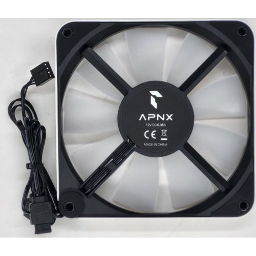Кулер для корпуса APNX FP2 120 ARGB (APF3-PF11317.21) White (Восстановлено продавцом, 802729) купить в Украине: Киев, Днепр, Харьков, Одесса  | Проверка совместимости, низкая цена, отзывы, характеристики от TELEMART фото