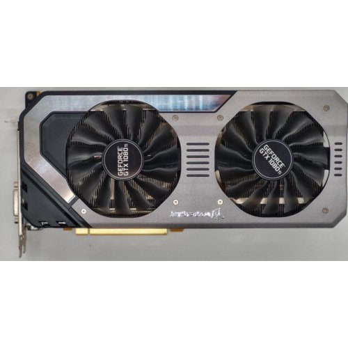 Купить Видеокарта Palit GeForce GTX 1080 TI JetStream 11264MB (NEB108T015LC-1020J) (Восстановлено продавцом, 802751) с проверкой совместимости: обзор, характеристики, цена в Киеве, Днепре, Одессе, Харькове, Украине | интернет-магазин TELEMART.UA фото