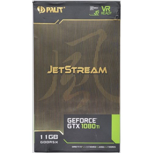 Купить Видеокарта Palit GeForce GTX 1080 TI JetStream 11264MB (NEB108T015LC-1020J) (Восстановлено продавцом, 802751) с проверкой совместимости: обзор, характеристики, цена в Киеве, Днепре, Одессе, Харькове, Украине | интернет-магазин TELEMART.UA фото