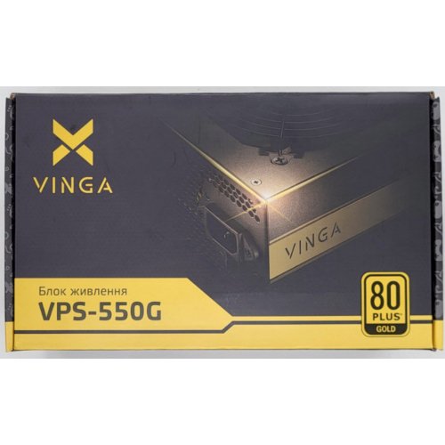 Блок живлення Vinga 550W (VPS-550P) (Відновлено продавцем, 802812) купити з перевіркою сумісності: огляд, характеристики, ціна у Києві, Львові, Вінниці, Хмельницькому, Івано-Франківську, Україні | інтернет-магазин TELEMART.UA фото
