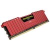 Photo RAM Corsair DDR4 4GB 2400Mhz Vengeance LPX (CMK4GX4M1A2400C16R) Red