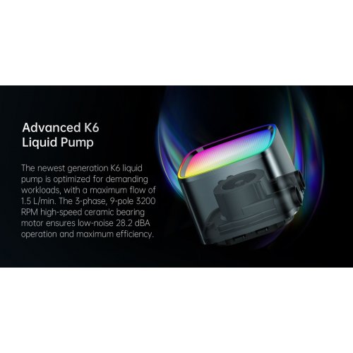 Готова СВО Geometric Future Eskimo Pro 360 ARGB (GEO-EP-36W) White купити в Україні: Київ, Львів, Хмельницький, Тернопіль | Перевірка сумісності, низька ціна, відгуки, характеристики від TELEMART фото