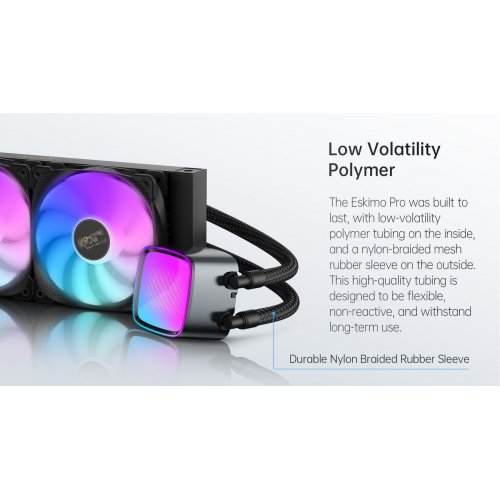 Photo Geometric Future Eskimo Pro 360 ARGB (GEO-EP-36W) White