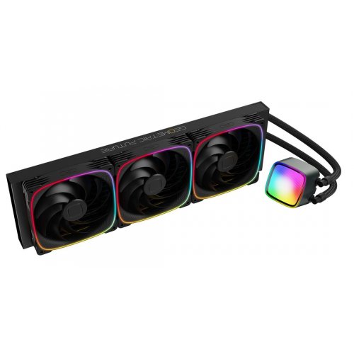 Готова СВО Geometric Future Eskimo Pro 420 ARGB (GEO-EP-42B) Black купити в Україні: Київ, Львів, Хмельницький, Тернопіль | Перевірка сумісності, низька ціна, відгуки, характеристики від TELEMART фото