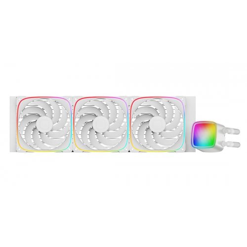 Готова СВО Geometric Future Eskimo Pro 420 ARGB (GEO-EP-42W) White купити в Україні: Київ, Львів, Хмельницький, Тернопіль | Перевірка сумісності, низька ціна, відгуки, характеристики від TELEMART фото