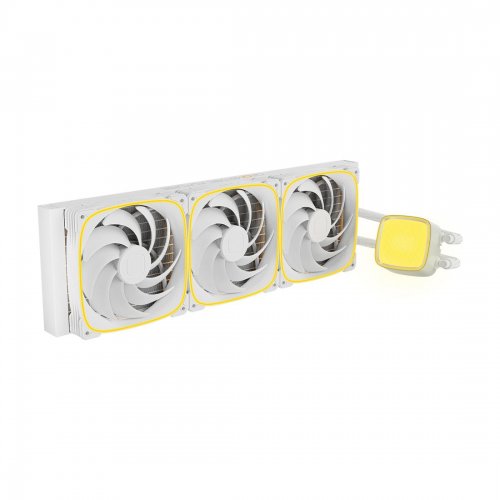 Готова СВО Geometric Future Eskimo Pro 420 ARGB (GEO-EP-42W) White купити в Україні: Київ, Львів, Хмельницький, Тернопіль | Перевірка сумісності, низька ціна, відгуки, характеристики від TELEMART фото