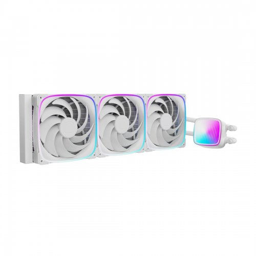 Готова СВО Geometric Future Eskimo Pro 420 ARGB (GEO-EP-42W) White купити в Україні: Київ, Львів, Хмельницький, Тернопіль | Перевірка сумісності, низька ціна, відгуки, характеристики від TELEMART фото