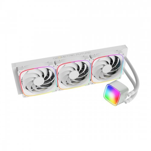 Готова СВО Geometric Future Eskimo Pro 420 ARGB (GEO-EP-42W) White купити в Україні: Київ, Львів, Хмельницький, Тернопіль | Перевірка сумісності, низька ціна, відгуки, характеристики від TELEMART фото