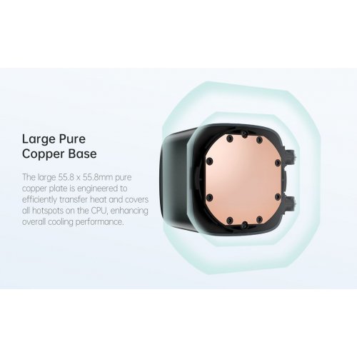 Готова СВО Geometric Future Eskimo Pro 420 ARGB (GEO-EP-42W) White купити в Україні: Київ, Львів, Хмельницький, Тернопіль | Перевірка сумісності, низька ціна, відгуки, характеристики від TELEMART фото