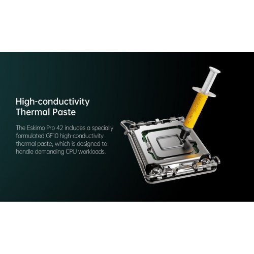 Готова СВО Geometric Future Eskimo Pro 420 ARGB (GEO-EP-42W) White купити в Україні: Київ, Львів, Хмельницький, Тернопіль | Перевірка сумісності, низька ціна, відгуки, характеристики від TELEMART фото