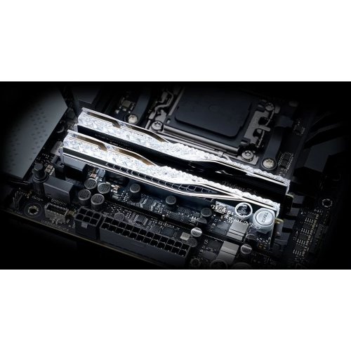 ОЗУ G.Skill DDR5 96GB (2x48GB) 6000Mhz Trident Z5 Royal Neo Silver (F5-6000J3036F48GX2-TR5NS) купить в Украине: Киев, Днепр, Харьков, Одесса  | Проверка совместимости, низкая цена, отзывы, характеристики от TELEMART фото