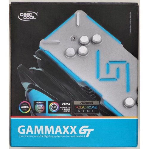 Кулер Deepcool GAMMAXX GT A-RGB (DP-MCH4-GMX-GT-ARGB) (Восстановлено продавцом, 803034) купить в Украине: Киев, Днепр, Харьков, Одесса  | Проверка совместимости, низкая цена, отзывы, характеристики от TELEMART фото