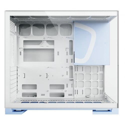 Купить Корпус Geometric Future Model 5 Glass без БП (GEO-M5-WB) White/Blue с проверкой совместимости: обзор, характеристики, цена в Киеве, Днепре, Одессе, Харькове, Украине | интернет-магазин TELEMART.UA фото