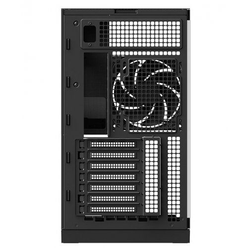 Корпус Geometric Future Model 5F Glass без БП (GEO-M5F-BG) Black/Grey купить в Украине: Киев, Днепр, Харьков, Одесса  | Проверка совместимости, низкая цена, отзывы, характеристики от TELEMART фото