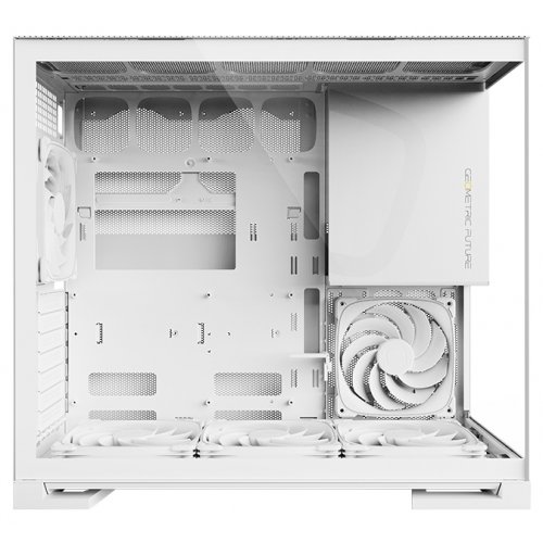 Купить Корпус Geometric Future Model 5F Glass без БП (GEO-M5F-W) White с проверкой совместимости: обзор, характеристики, цена в Киеве, Днепре, Одессе, Харькове, Украине | интернет-магазин TELEMART.UA фото